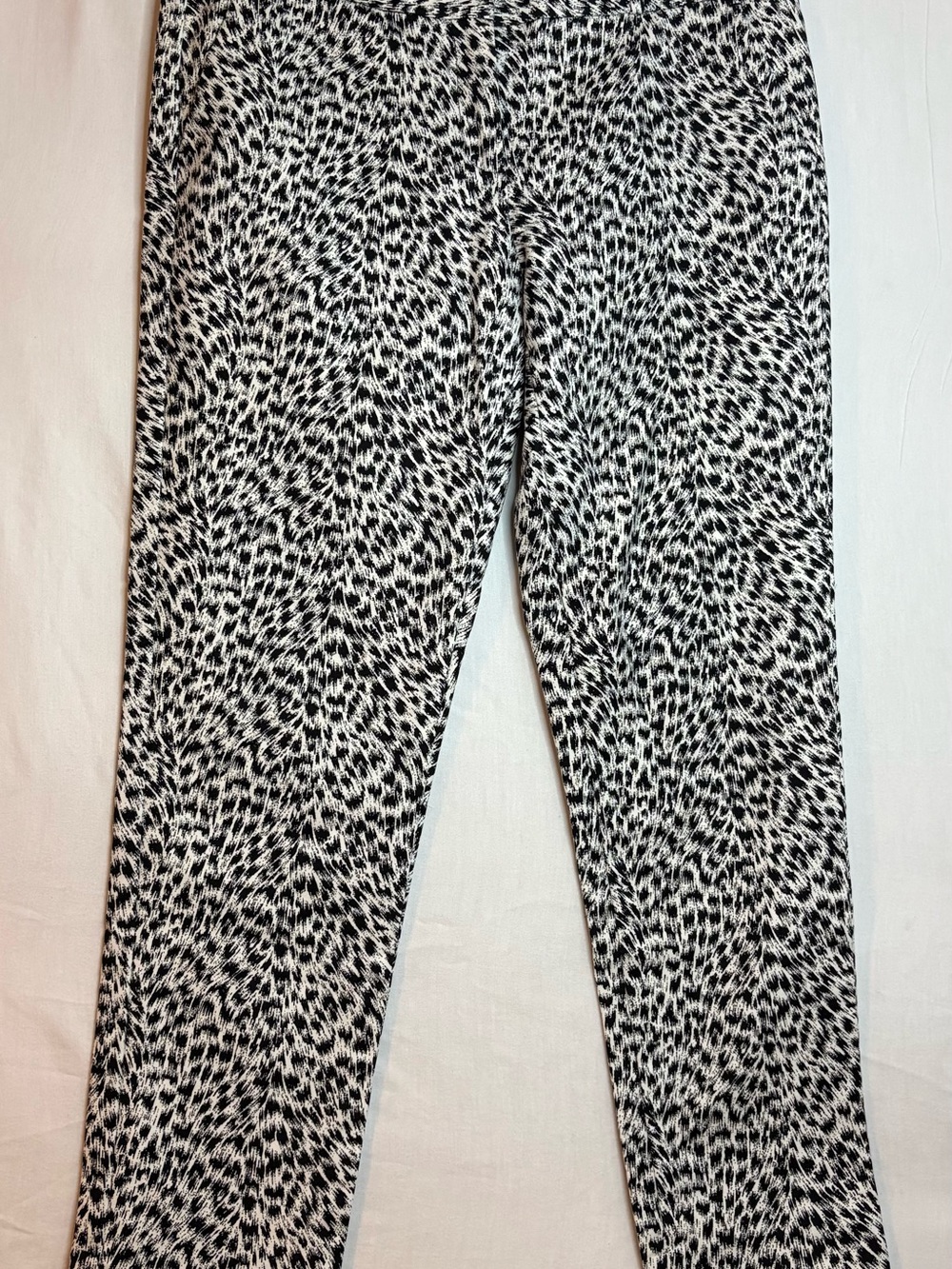 Michael Kors Cheetah Print Petite/8 Tailored Business Casual Dress Pants